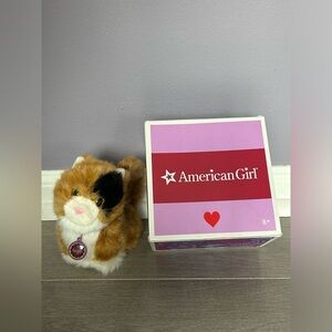 2009 American Girl Just Like You Ginger Calico Cat Pet Set F9288-CF1A